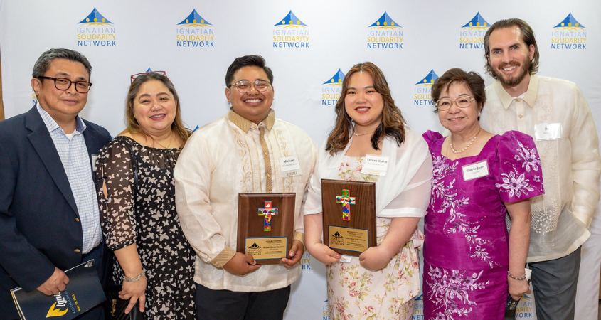 Ellie Hidalgo & Jack Raslowsky Honored for Commitment to Faith and Justice